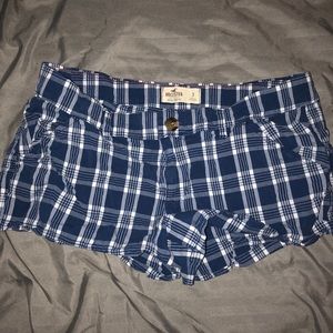 Plaid Hollister Shorts
